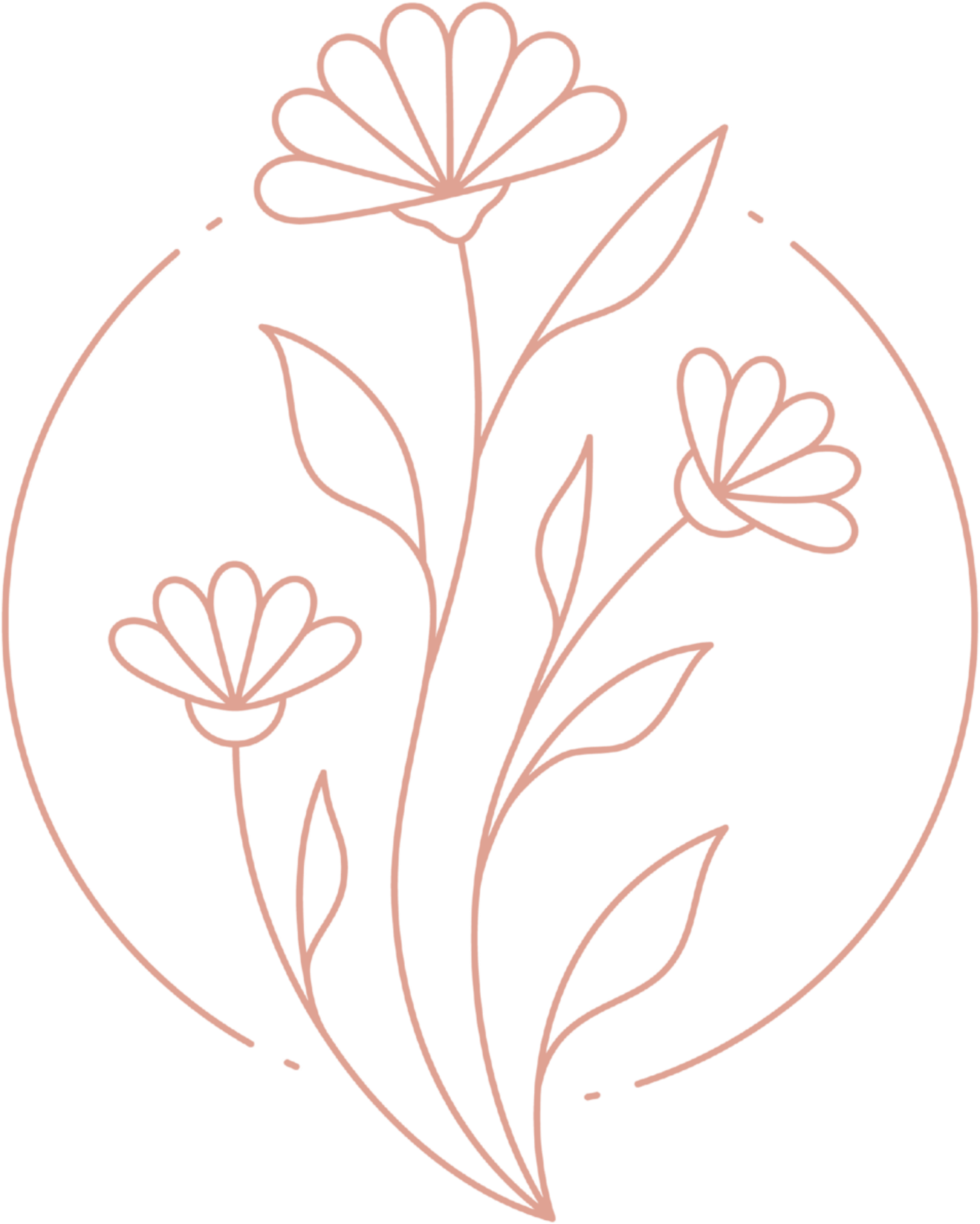 Flowers Outline